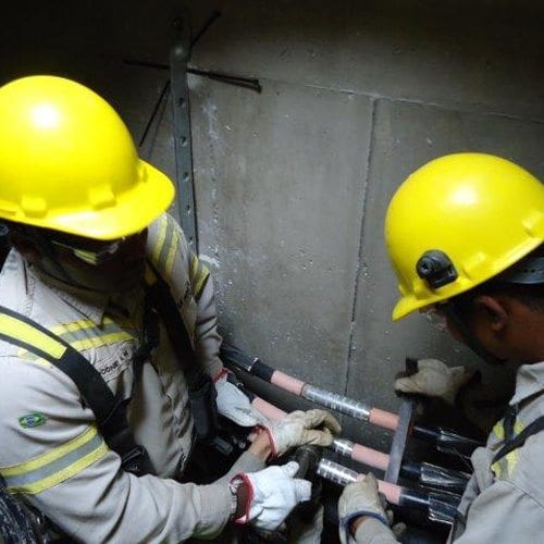 Construção e Manutenção de Redes Elétricas Subterrâneas